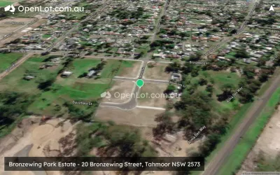Satellite image for  Bronzewing Park Estate - 20 Bronzewing Street, Tahmoor NSW 2573