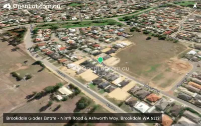 Satellite image for  Brookdale Glades Estate - Ninth Road & Ashworth Way, Brookdale WA 6112