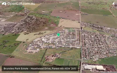 Satellite image for  Brunslea Park Estate - Hazelwood Drive, Forest Hill NSW 2651