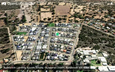 Satellite image for  Bullsbrook Landing Private Estate - Bundoran Street, Bullsbrook WA 6084