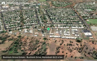 Satellite image for  Bushlark Grove Estate - Bushlark Drive, Moranbah QLD 4744