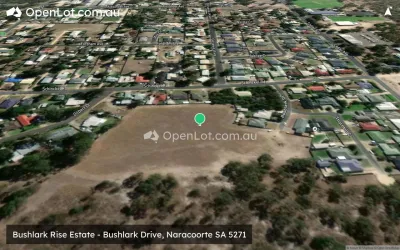 Satellite image for  Bushlark Rise Estate - Bushlark Drive, Naracoorte SA 5271