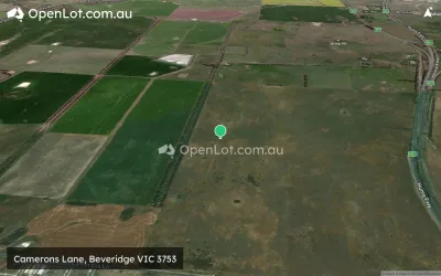 Satellite image for  Camerons Lane, Beveridge VIC 3753