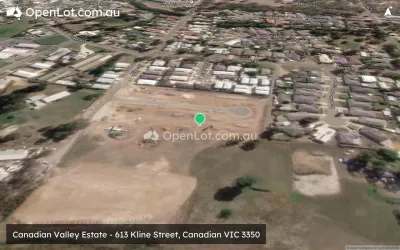 Satellite image for  Canadian Valley Estate - 613 Kline Street, Canadian VIC 3350
