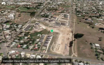 Satellite image for  Canadian Views Estate - Navvy Jack Road, Canadian VIC 3350