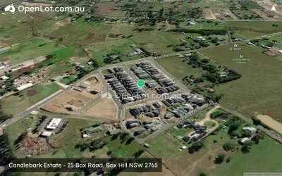 Satellite image for  Candlebark Estate - 25 Box Road, Box Hill NSW 2765