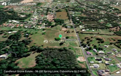 Satellite image for  Candlenut Grove Estate - 38-132 Spring Lane, Caboolture QLD 4510