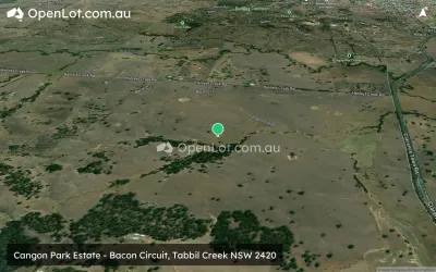 Satellite image for  Cangon Park Estate - Bacon Circuit, Tabbil Creek NSW 2420