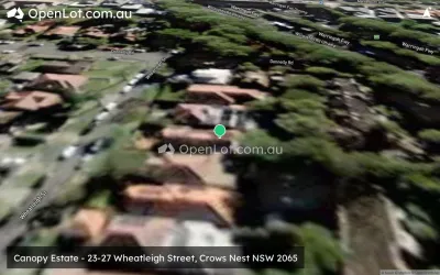 Satellite image for  Canopy Estate - 23-27 Wheatleigh Street, Crows Nest NSW 2065