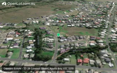 Satellite image for  Cawood Estate - 22-28 Cawood Street, Apollo Bay VIC 3233