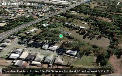 Satellite image for  Chambers Flat Road Estate - 224-230 Chambers Flat Road, Waterford West QLD 4133