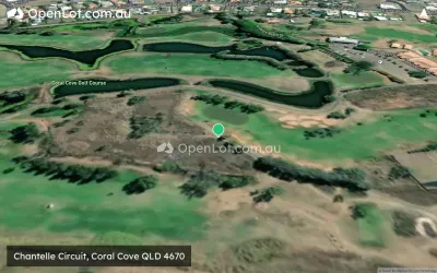 Satellite image for  Chantelle Circuit, Coral Cove QLD 4670