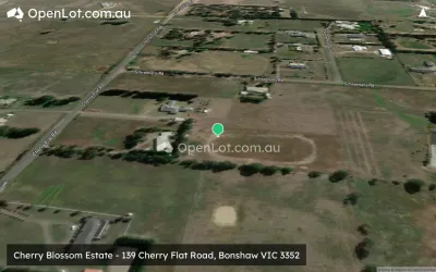 Satellite image for  Cherry Blossom Estate - 139 Cherry Flat Road, Bonshaw VIC 3352