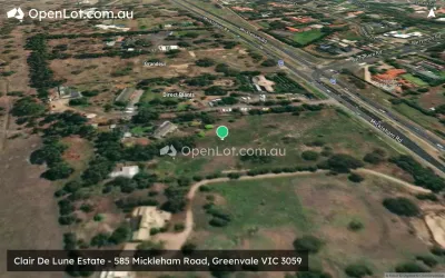 Satellite image for  Clair De Lune Estate - 585 Mickleham Road, Greenvale VIC 3059