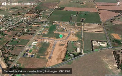 Satellite image for  Clydesdale Estate - Nashs Road, Rutherglen VIC 3685