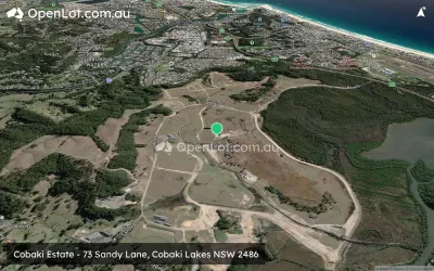 Satellite image for  Cobaki Estate - 73 Sandy Lane, Cobaki Lakes NSW 2486