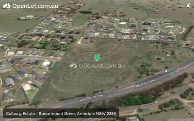 Satellite image for  Colburg Estate - Spearmount Drive, Armidale NSW 2350