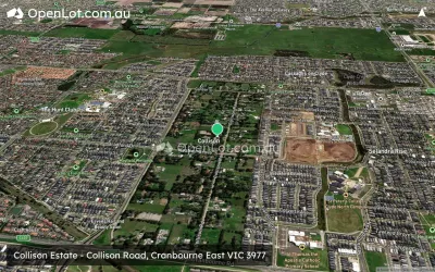 Satellite image for  Collison Estate - Collison Road, Cranbourne East VIC 3977