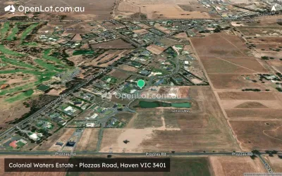Satellite image for  Colonial Waters Estate - Plozzas Road, Haven VIC 3401