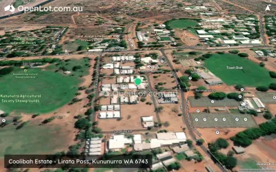 Satellite image for  Coolibah Estate - Lirata Pass, Kununurra WA 6743