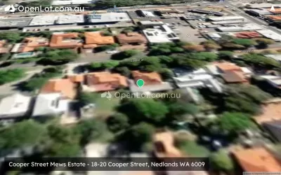Satellite image for  Cooper Street Mews Estate - 18-20 Cooper Street, Nedlands WA 6009