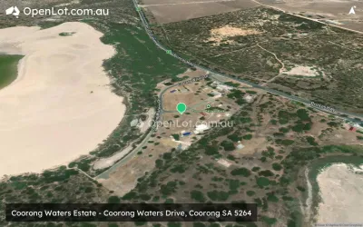 Satellite image for  Coorong Waters Estate - Coorong Waters Drive, Coorong SA 5264