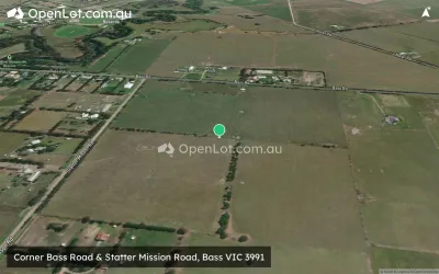 Satellite image for  Corner Bass Road & Statter Mission Road, Bass VIC 3991
