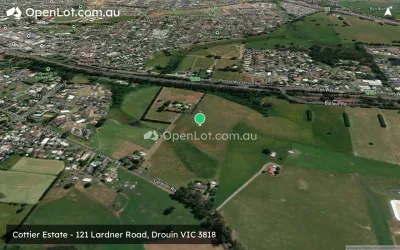 Satellite image for  Cottier Estate - 121 Lardner Road, Drouin VIC 3818