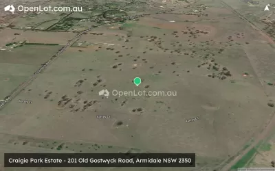 Satellite image for  Craigie Park Estate - 201 Old Gostwyck Road, Armidale NSW 2350