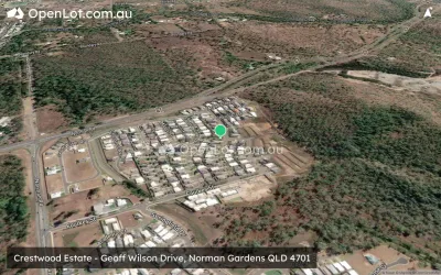 Satellite image for  Crestwood Estate - Geoff Wilson Drive, Norman Gardens QLD 4701