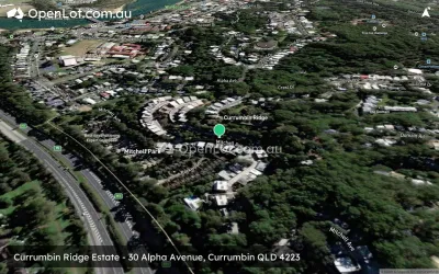 Satellite image for  Currumbin Ridge Estate - 30 Alpha Avenue, Currumbin QLD 4223