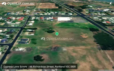 Satellite image for  Cypress Lane Estate - 48 Richardson Street, Portland VIC 3305