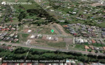 Satellite image for  Denton Park Estate - Birch Grove, Aberglasslyn NSW 2320