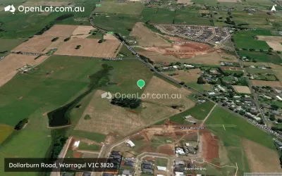 Satellite image for  Dollarburn Road, Warragul VIC 3820