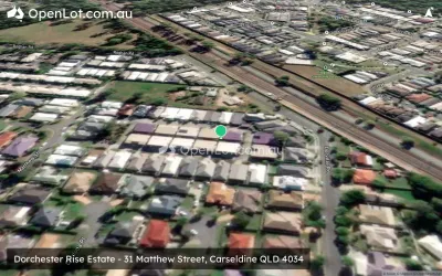 Satellite image for  Dorchester Rise Estate - 31 Matthew Street, Carseldine QLD 4034