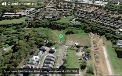 Satellite image for  Dove Lane Residences - Dove Lane, Warriewood NSW 2102