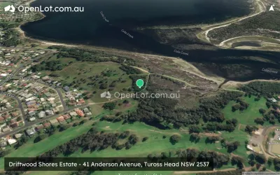 Satellite image for  Driftwood Shores Estate - 41 Anderson Avenue, Tuross Head NSW 2537