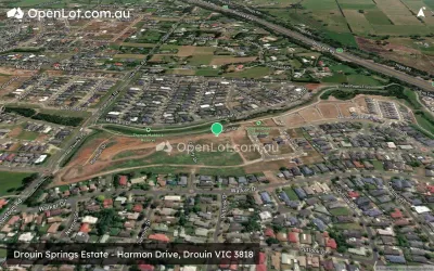 Satellite image for  Drouin Springs Estate - Harmon Drive, Drouin VIC 3818