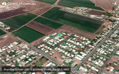 Satellite image for  Drysdale Estate - 40-72 Edwards Street, Ayr QLD 4807