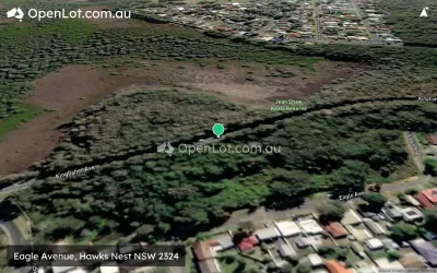 Satellite image for  Eagle Avenue, Hawks Nest NSW 2324