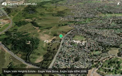 Satellite image for  Eagle Vale Heights Estate - Eagle Vale Drive, Eagle Vale NSW 2558
