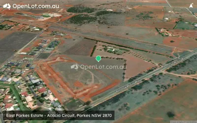 Satellite image for  East Parkes Estate - Acacia Circuit, Parkes NSW 2870