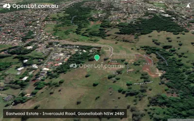 Satellite image for  Eastwood Estate - Invercauld Road, Goonellabah NSW 2480