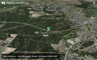 Satellite image for  Eden Estates - 144 Boundary Road, Wallsend NSW 2287