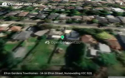Satellite image for  Efron Gardens Townhomes - 14-16 Efron Street, Nunawading VIC 3131