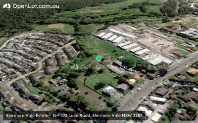 Satellite image for  Elermore Vale Estate - 164-172 Lake Road, Elermore Vale NSW 2287