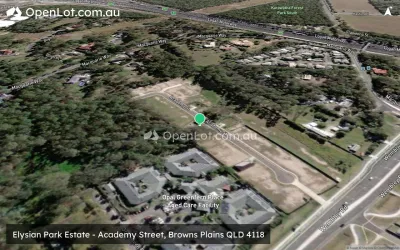 Satellite image for  Elysian Park Estate - Academy Street, Browns Plains QLD 4118