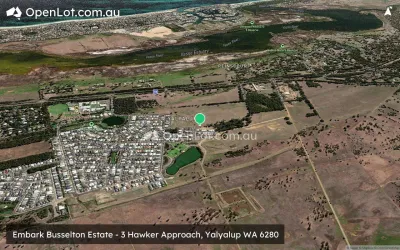 Satellite image for  Embark Busselton Estate - 3 Hawker Approach, Yalyalup WA 6280