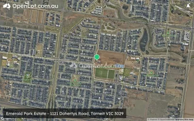 Satellite image for  Emerald Park Estate - 1121 Dohertys Road, Tarneit VIC 3029