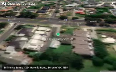 Satellite image for  Eminence Estate - 224 Boronia Road, Boronia VIC 3155